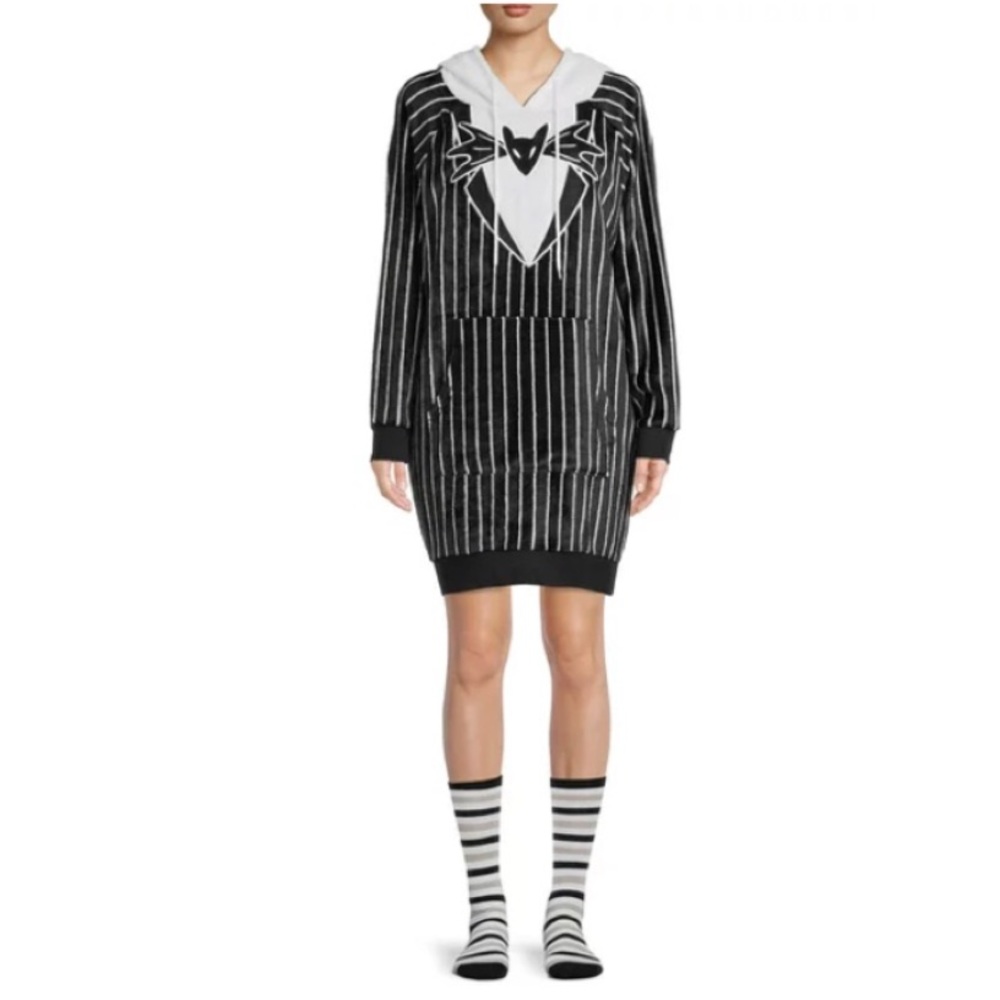 Disney’s Nightmare Before Christmas Jack Sleep Lounger with Socks Size: L-14/16 - Picture 1 of 14